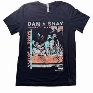 Dan and Shay 2019 Band Concert Tour Shirt Adult Medium Country Music The Voice